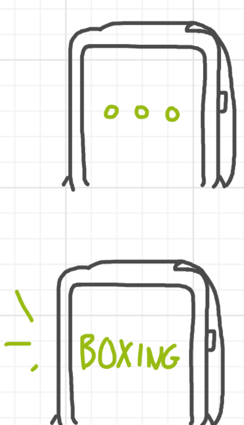 A panel from What's The Point, episode five of the Board Boards object show by Furretwalk/WalkingFurret.